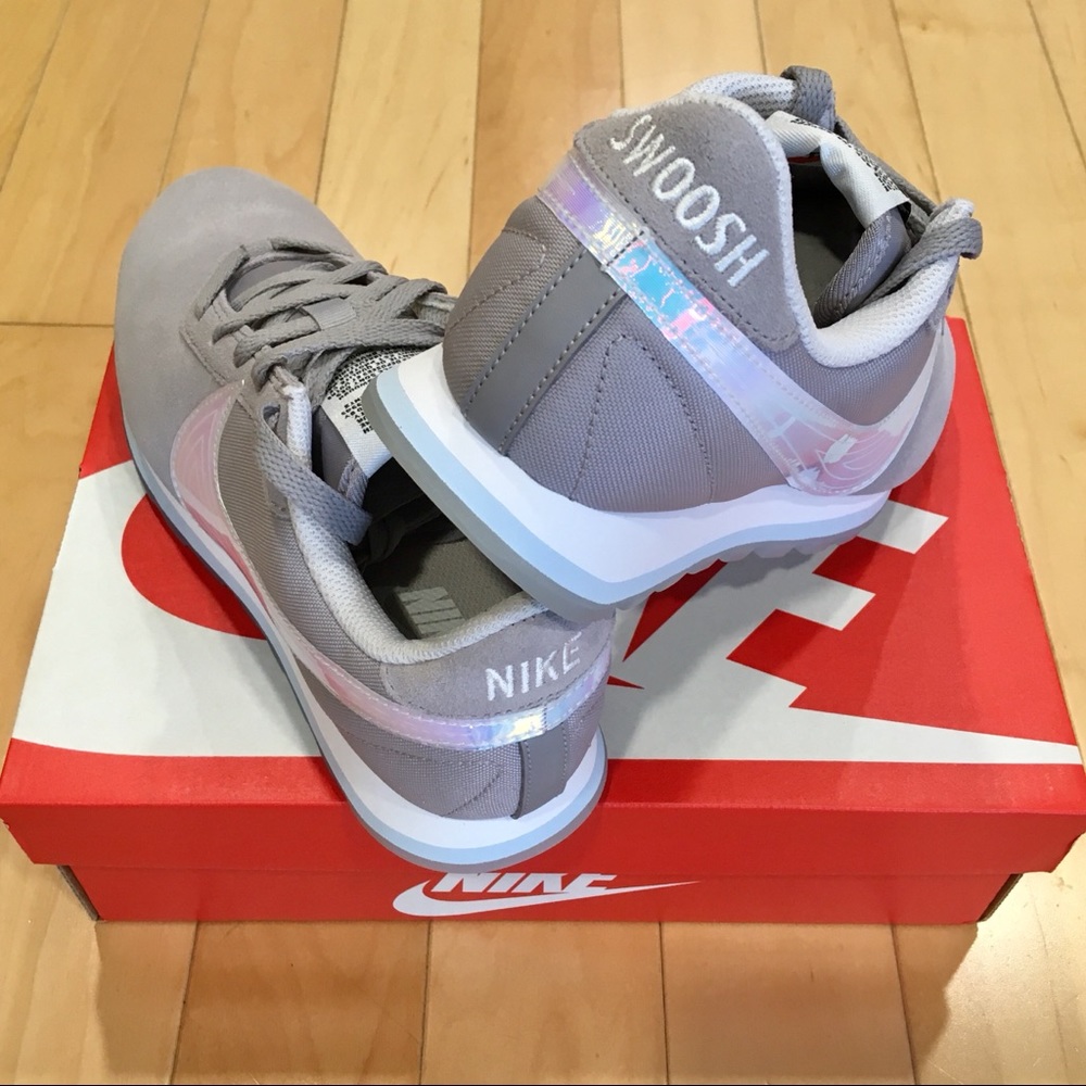 WOMENS NIKE PRE LOVE OX GREY WHITE LIGHT BLUE - Picture 7 of 7
